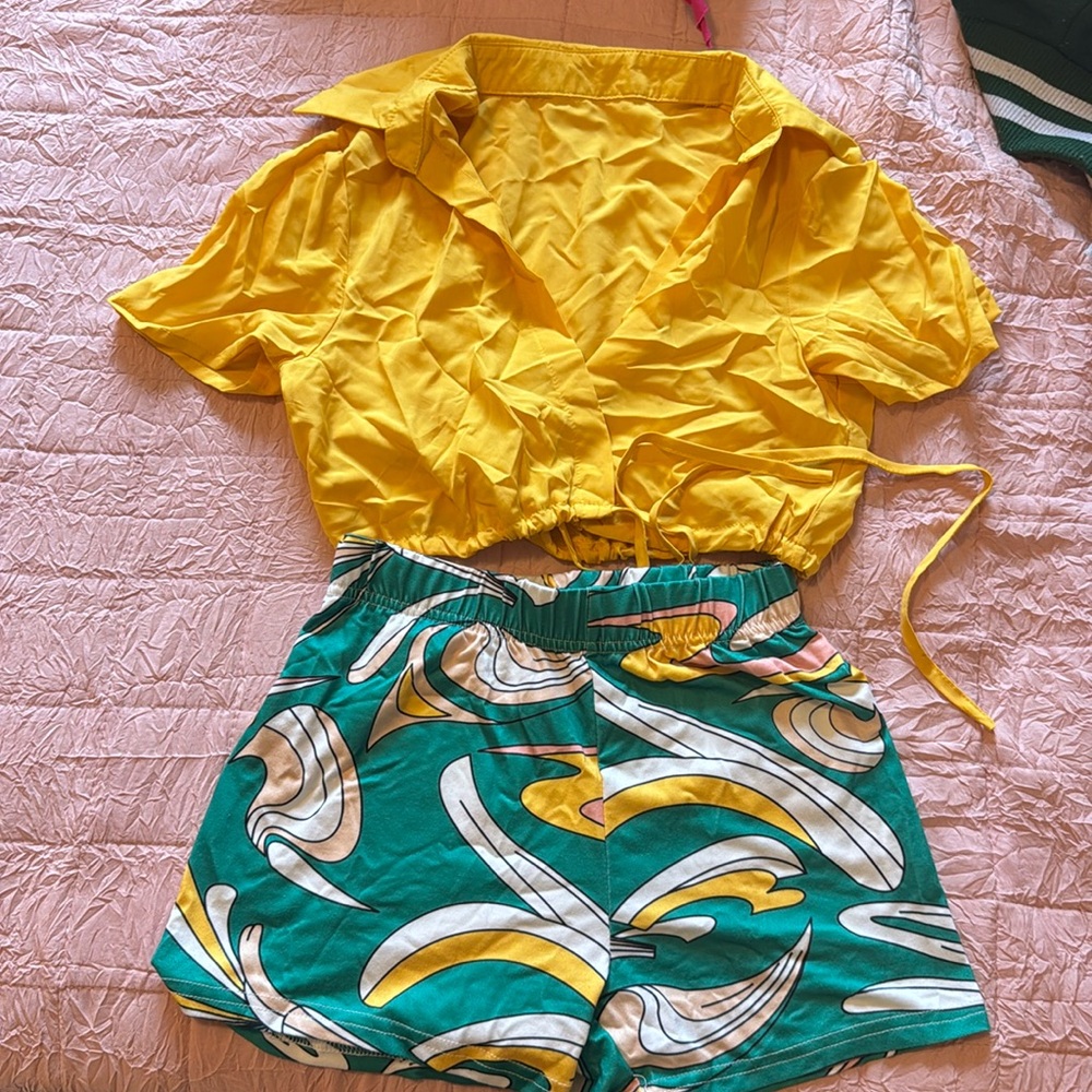 Summer beach outfit